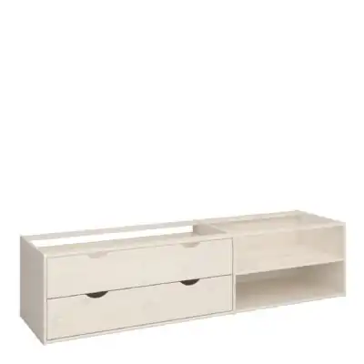 Steens For Kids Underbed Drawer section 2 Drawers in Whitewash