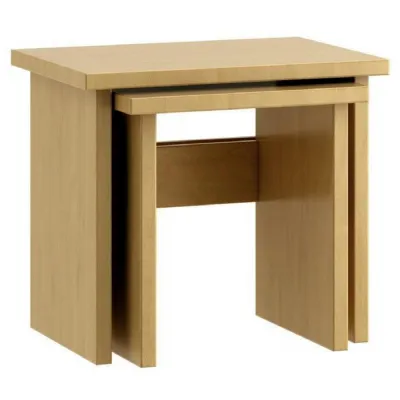 Oak or Grey Nest of Tables