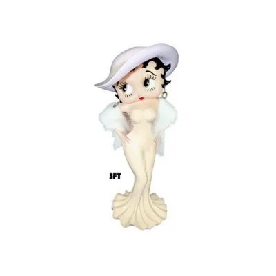 Betty Boop 3ft Madam Cream Dress