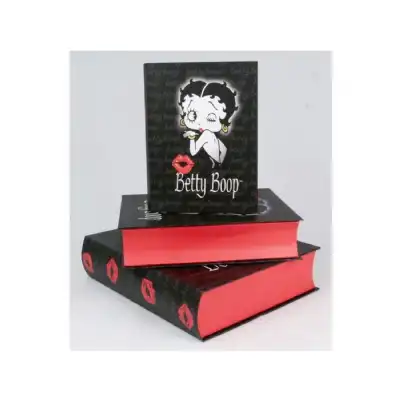 Betty Boop 3 Set Book Boxes