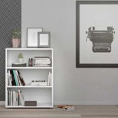 White Home Office Bookcase
