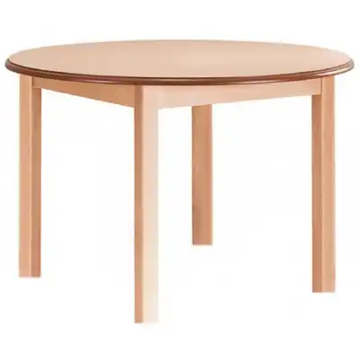 Solid Beech 60cm Round Coffee Table