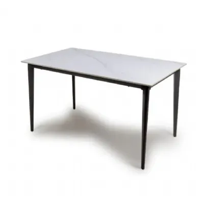 Large White Marble Rectangular 180cm Dining Table