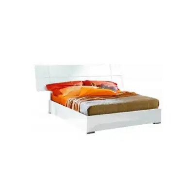 Asti White Gloss 5ft King Size Bed