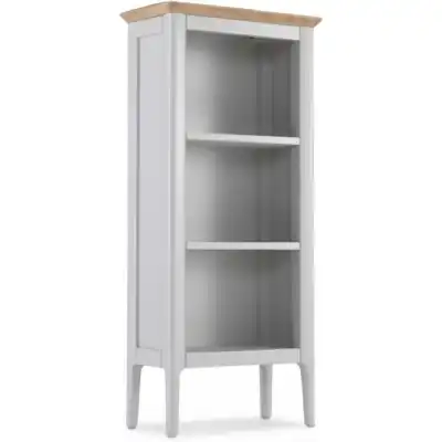 Banstead Oak And Grey Painted CD Bookcase