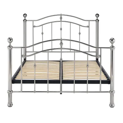 Chrome Classic 5ft Metal Bed