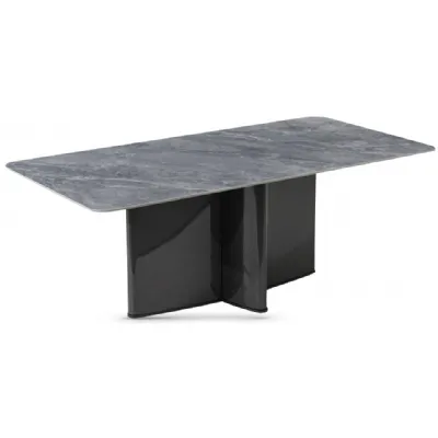 Grey Sintered Stone and Grey Base 120cm Coffee Table