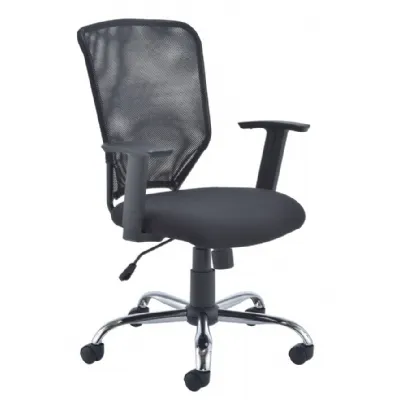 Mesh Fabric Office Chair with Adjustable Arms