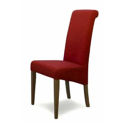 Italia Chilli Fabric Chair