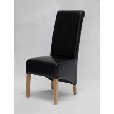 Richmond Black Dining Chair BONDED