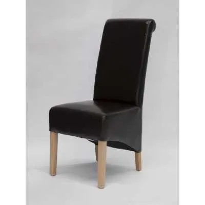 Richmond Brown Dining Chair BONDED