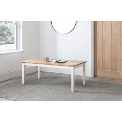 Coxmoor Coffee Table Ivory And Oak
