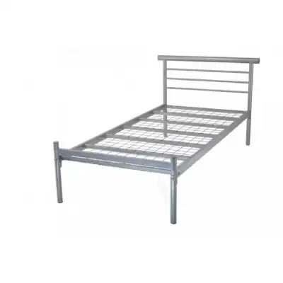 Connor Silver Metal Mesh Based Metal Beds