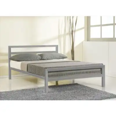 Easton Grey, Black or Ivory Mesh Based Metal Beds