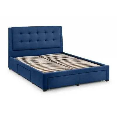 Fullerton 4 Drawer 180cm Bed Blue