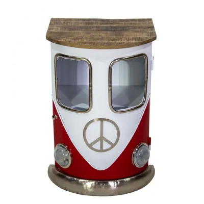 VW Side Table Red