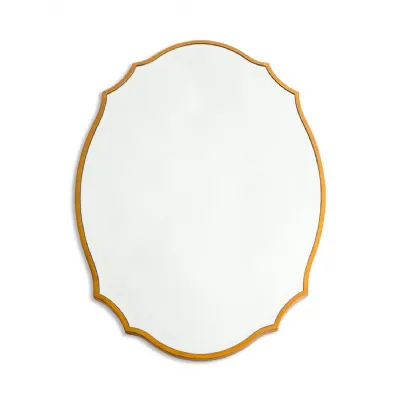 Large Bevel Mirror With Antique Gold Frame