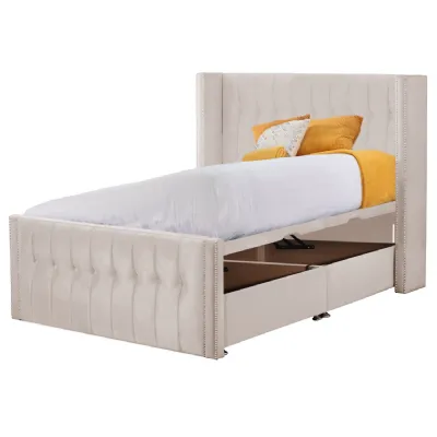 Oyster Byrd Double Bed Frame