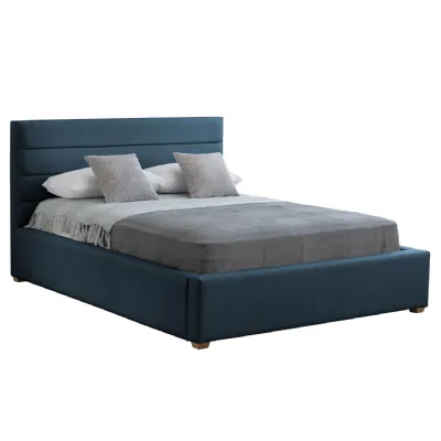 Deep Blue Clove Double Bed Frame