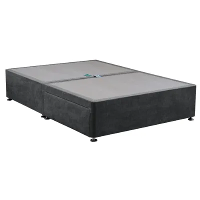 Charcoal Evolve Small Double Bed Base