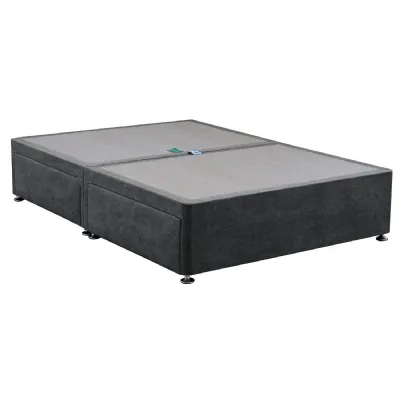 Charcoal Evolve Small Double Bed Base