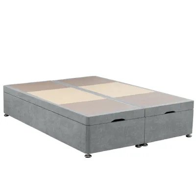 Silver Evolve King Size Bed Base