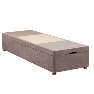 Taupe Evolve Single Bed Base