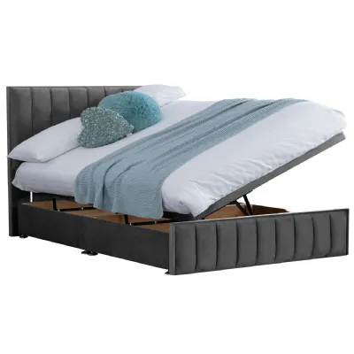 Granite Harmony Hybrid Super King Size Fabric Bed