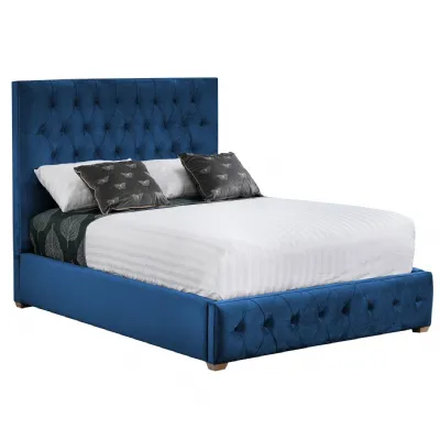 Royal Blue Melody King Size Standard Frame