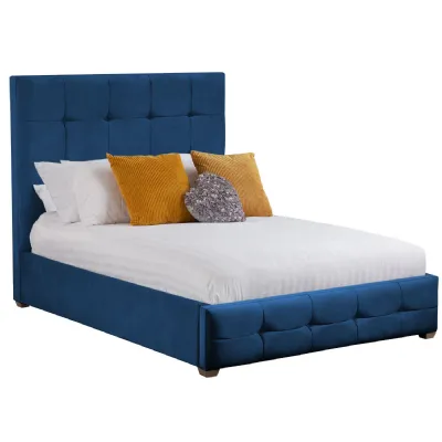 Royal Blue Music King Size Standard Frame