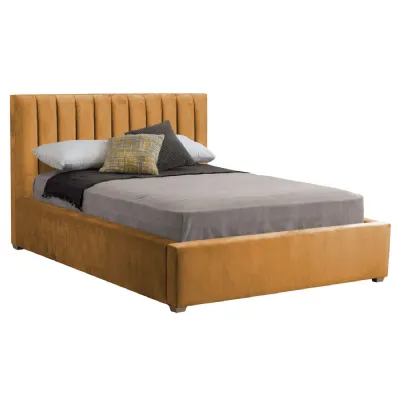 Mustard Poppy Double Bed Frame