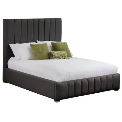 Grey Rave Super King Size Standard Frame