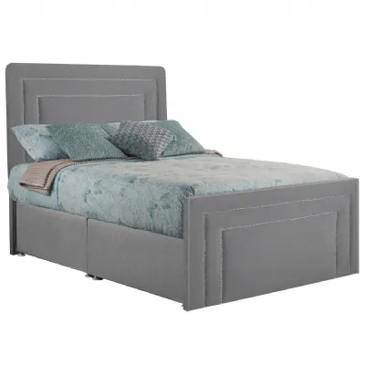 Ash Style Brogan King Size Fabric Bed