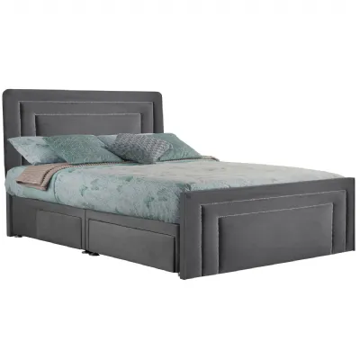 Granite Style Brogan Super King Size Fabric Bed