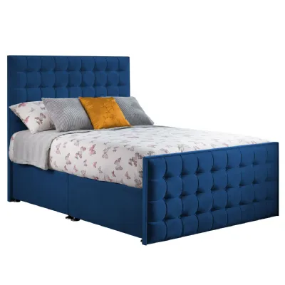 Royal Blue Style Classic Bed Frame