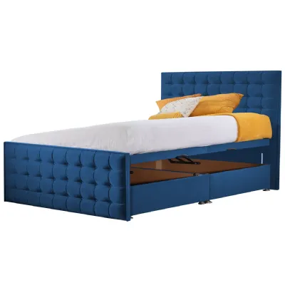 Royal Blue Style Classic Bed Frame