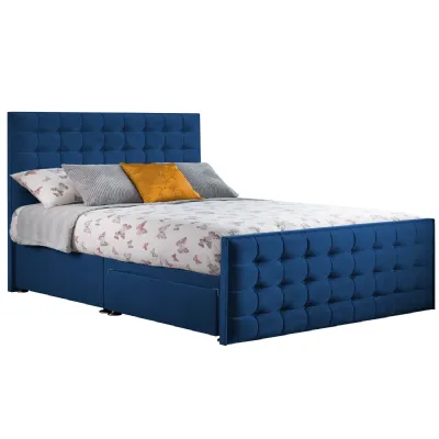 Royal Blue Style Classic Bed Frame