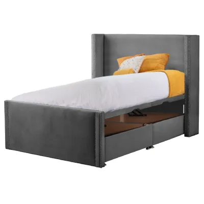 Granite Tallis Double Bed Frame