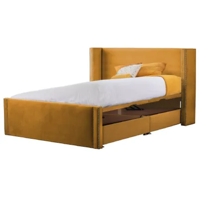 Mustard Tallis Super King Size Bed Frame