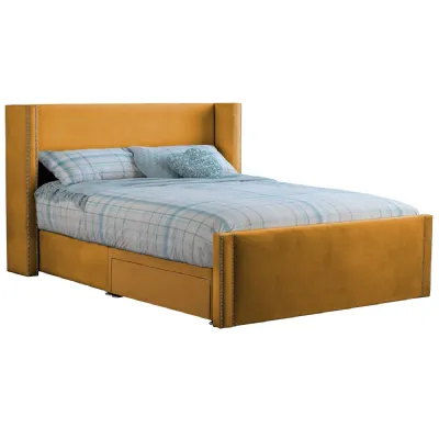 Mustard Tallis Super King Size Bed Frame