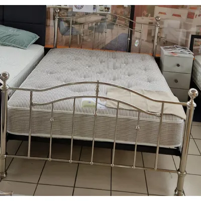 5ft Classic Chrome Bed with 1600 Pocket Hotel Contract Mattress
