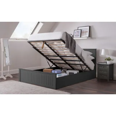 Maine Ottoman Bed 150cm Anthracite