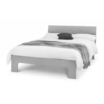 Manhattan Bed 135cm Grey