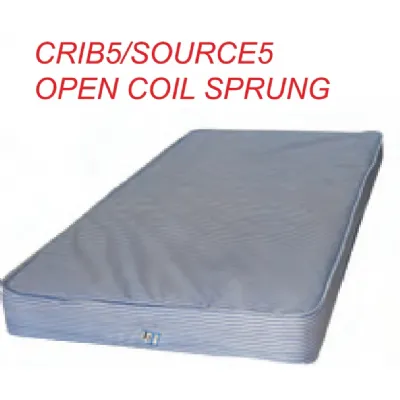 Open Coil Standard Crib 5 Mattresses 18cm