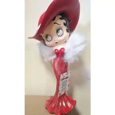 Betty Boop Madam Red Glitter Dress
