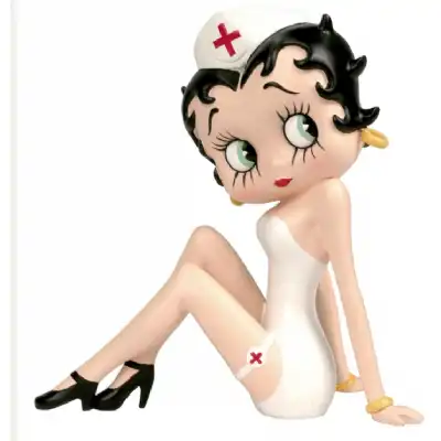 Betty Boop Nurse Sitting