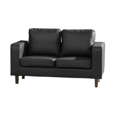 Contract Faux Leather 2 Seat Sofa