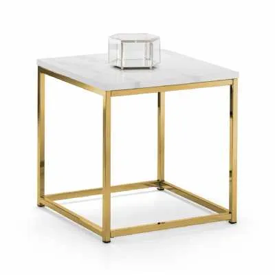 Scala Gold Lamp Table