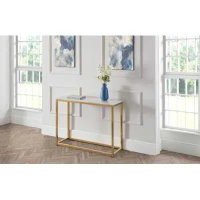 Scala Gold Console Table
