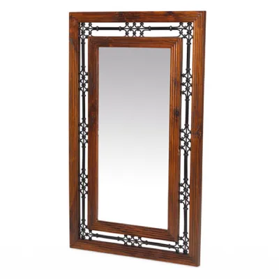 Jali Rectangular Mirror